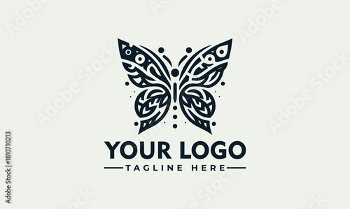 Exquisite Butterfly Vector Logo Illustration for Brands
