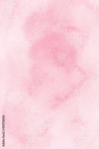 watercolor pink valentine day background
