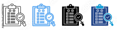 Passed icon set multiple style collection