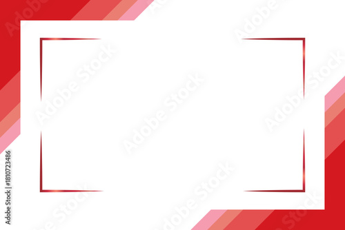 CERTIFICATE FRAME SIMPLE RED VECTOR Free Download CERTIFICATE FRAME SIMPLE RED VECTOR - GFXLoad