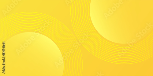 abstract yellow background with circular swirl patterns and soft gradients. Suitable for cheerful themes, summer designs, futuristic and creative marketing visuals.eps10