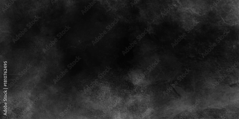 Fototapeta premium Abstract white and gray isolated cloud cumulus clouds. Gray aquarelle painted realistic fog or mist smoky textured canvas design. White and ash messy wall stucco texture background.