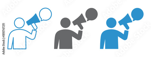 Marketing consulting icon set with multiple styles, vector illustration featuring business strategy, digital marketing, analytics, and consulting symbols