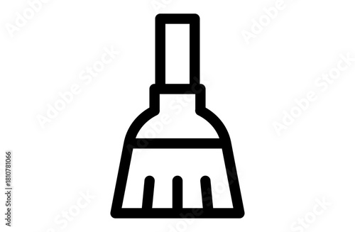 掃除のシンプルなベクターアイコン