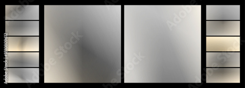 Silver-gray gradient background, smooth transition, neutral tones, and blurred gradient.