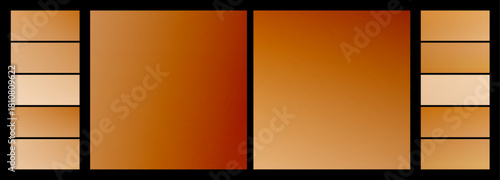 Vintage grain textured design with a smooth red gradient transition.Red metal technology horizontal background with polished, brushed texture.	