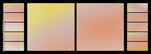 Vector illustration, abstract light brown gradient, soft lines, technical diagonal background, mixed color gradient art brush, colorful painting background,