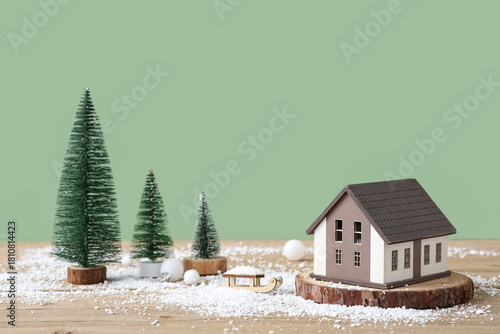 Beautiful house model with ...