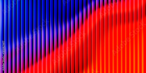 Abstract vertical gradient of vibrant blue and red colors