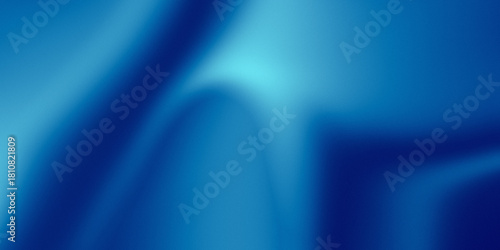 Abstract blue gradient background with smooth blurred texture