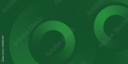 Abstract blue glowing geometric lines on dark blue background arts green vector eps10