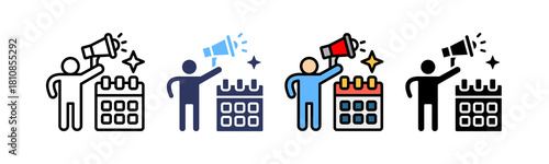 Marketing multiple icon