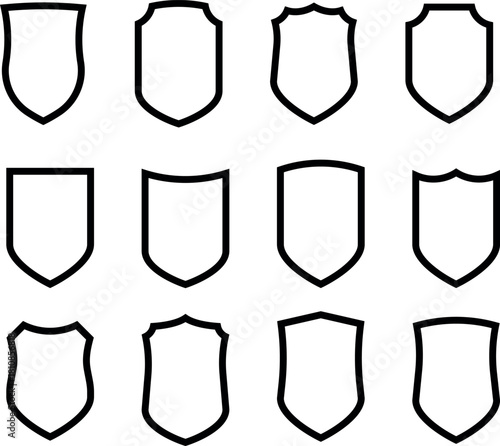 set of shields