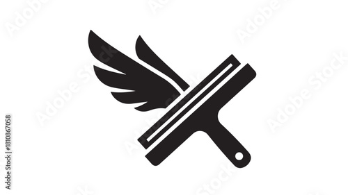 Grime Cutter cleaning service logo ready to make your business shine, professional janitorial solutions for your property, ideal for marketing your cleaning company