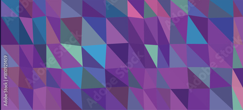 Purple and Pink Geometric Triangle Pattern Background abstract mosaic
