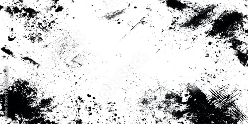 Grunge texture overlay, distressed black scratches and subtle dust on white background, vintage grain effect.