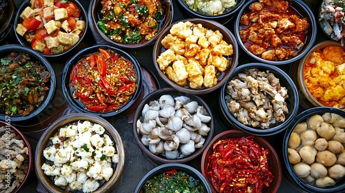 Variety seen food tum sue or tum maul