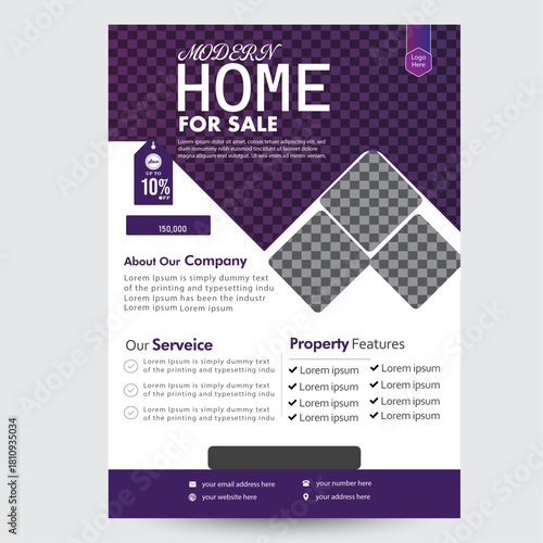 real estate flyer design