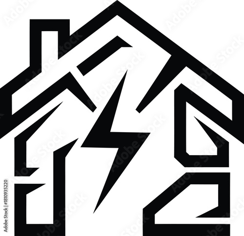 Home Energy Power Lightning Bolt