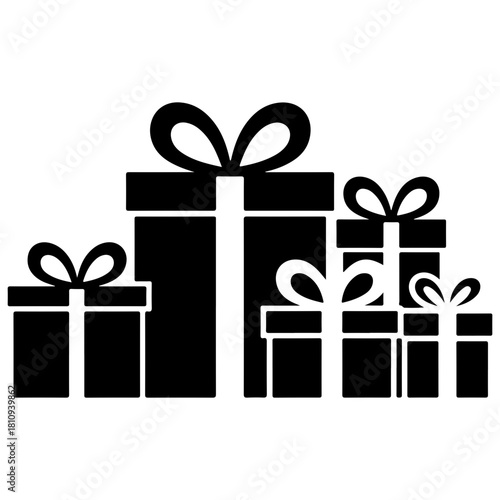 Black and white illustration of a vintage portable radio with antenna