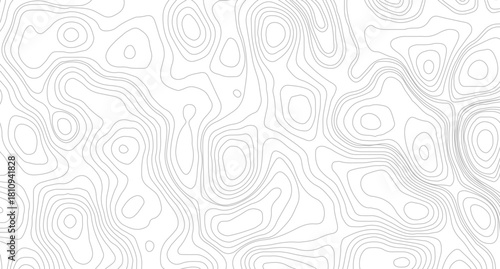 Abstract topographic contours map background. Topographic map Patterns, Topographic map and place for texture. Vector illustration. 

