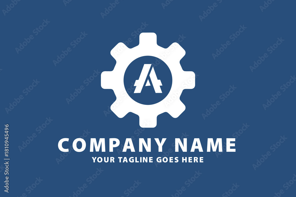 Fototapeta premium Clean gray EPS file icon with folded corner design