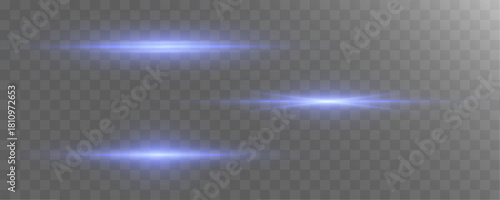 A neon blue beam emits glowing shimmer with soft sparkle trails across transparent PNG. Its radiant motion enhances a modern digital style. Ideal for sci-fi overlays and UI design.
