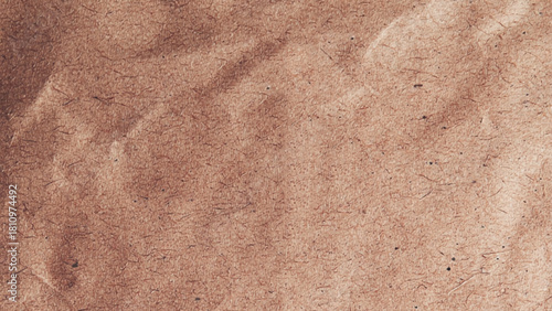 Old Kraft paper texture box craft stripes pattern.
top view.