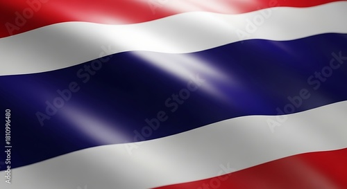 Waving Flag of Thailand with Red White and Blue Stripes national flag Thai flag Free Download Waving Flag of Thailand with Red White and Blue Stripes national flag Thai flag - GFXLoad