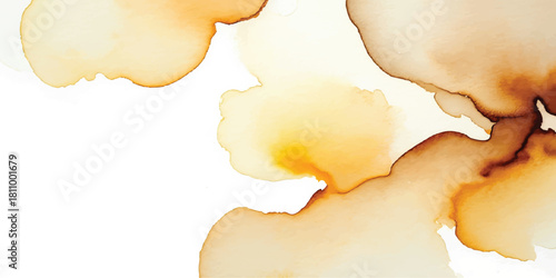 Abstract grunge background old paper texture with stains slice of delicious sweet cream pastry snack