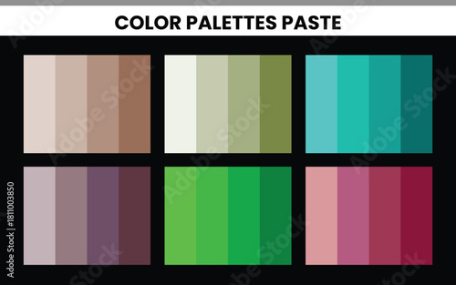 multi color pantone plate sample