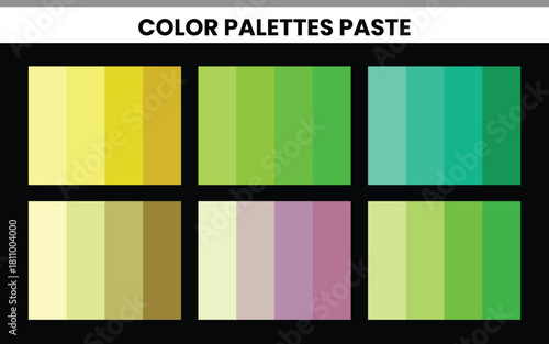 multi color pantone plate sample