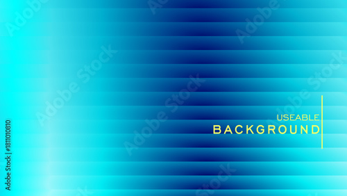 Aqua Blue Horizontal Gradient | Vibrant Cyan and Deep Blue Abstract | Modern Textured Blue Background