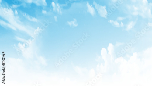 Beautiful blue sky clouds for background. image of clear blue sky and white clouds on day time for background.