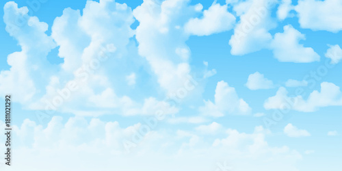 More delicate and precisely processing of my old popular sky with clouds background. This variant is more convenient for replacing the sky in your photo. 