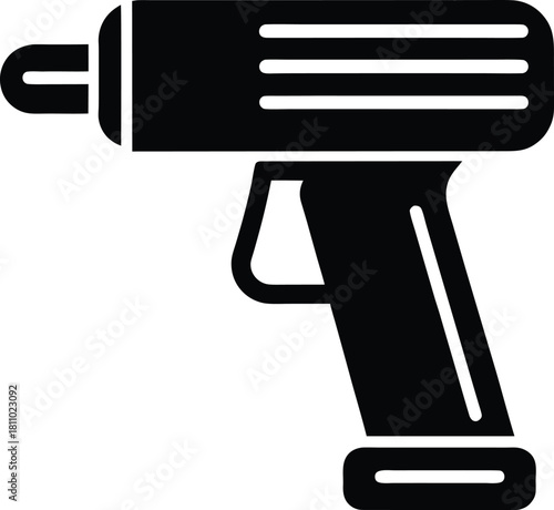 Heat gun tool for construction work and home improvement projects