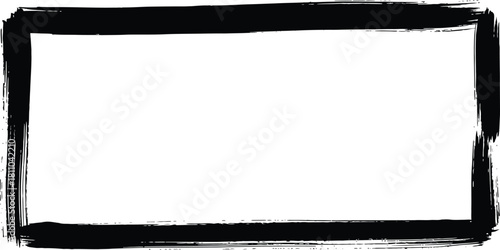 Mega bundle of different ink brush strokes:rectangle,square and round freehand drawings.Ink splatters,grungy painted lines,artistic design elements