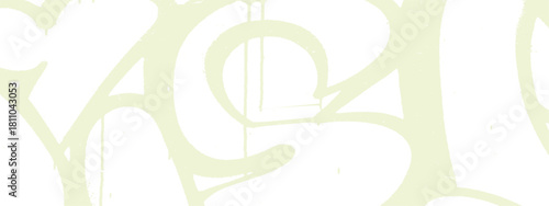 Faded graffiti background abstract light green letters perfect for urban design projects