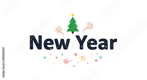 Festive decorations abound.