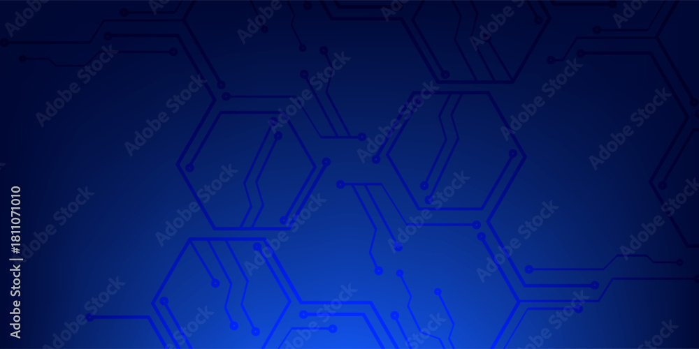 Fototapeta premium Abstract dot white blue pattern gradient texture technology background. Vector Illustration