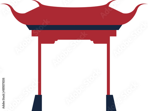 Traditional Chinese Gate 