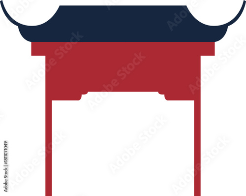 Traditional Chinese Gate 