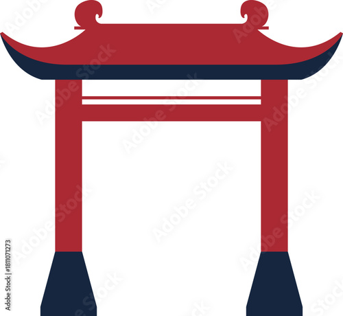 Traditional Chinese Gate 