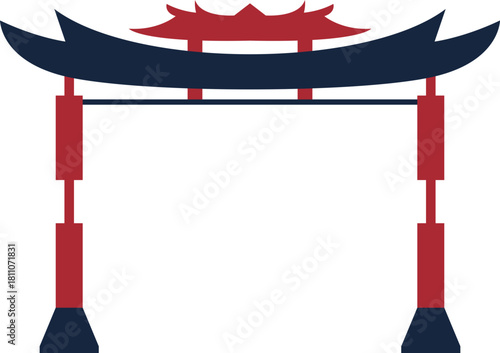 Traditional Chinese Gate 