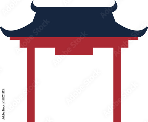 Traditional Chinese Gate 