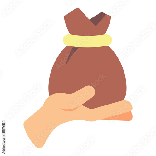 business revenue flat icon