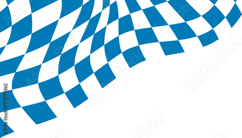 Race Flag Corner Illustration