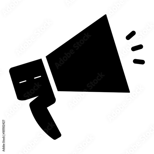 business marketing glyph icon