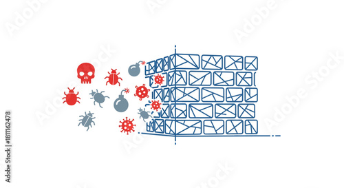 Protect your inbox and data with a strong digital firewall, blocking viruses and malware attacks with cutting-edge security solutions today