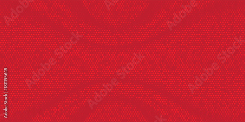 Abstract Red Fintech Financial Technology Background Pixel Pattern. Abstract Business Technology Science